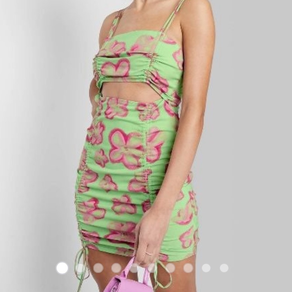 Wild Fable cut out floral dress